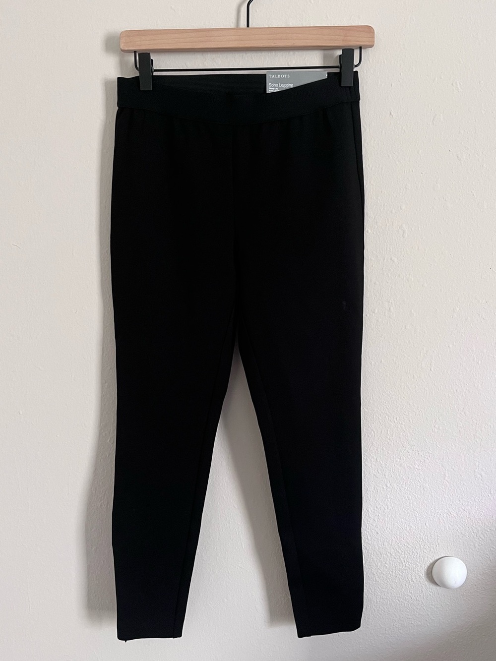Talbots Women's Black Soho Skinny Legging Size 4P NWT Ankle Length VN1184 Petite